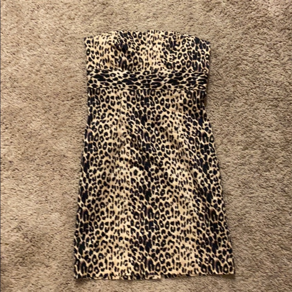Strapless dress